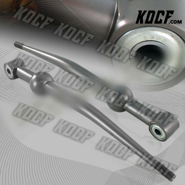 For 1988-2000 Honda Civic/CRX Grey Single JDM Bend Short Quick Throw Shifter - KOCF.com - Car Parts