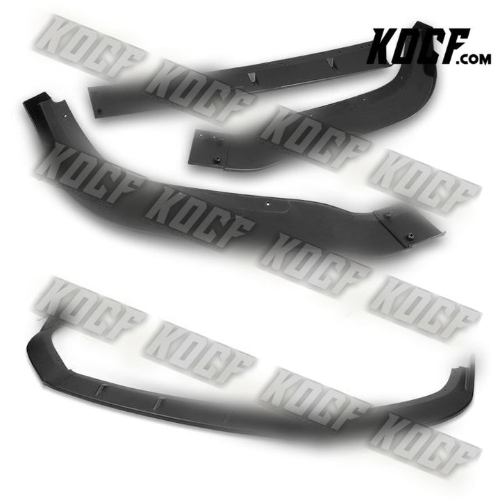 For 13-15 Nissan Altima 4DR Matt Black Front Bumper Body Splitter Spoiler Lip - KOCF.com - Car Parts