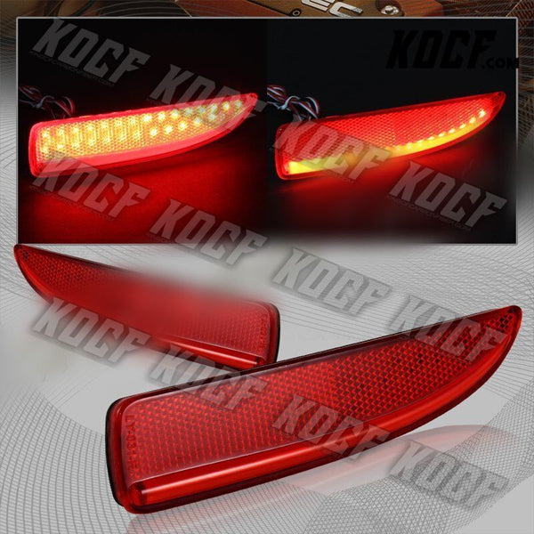 For 2014-2019 Mazda 3/Mazda 6 DRL LED Rear Bumper Turn Signal Stop Brake Lights