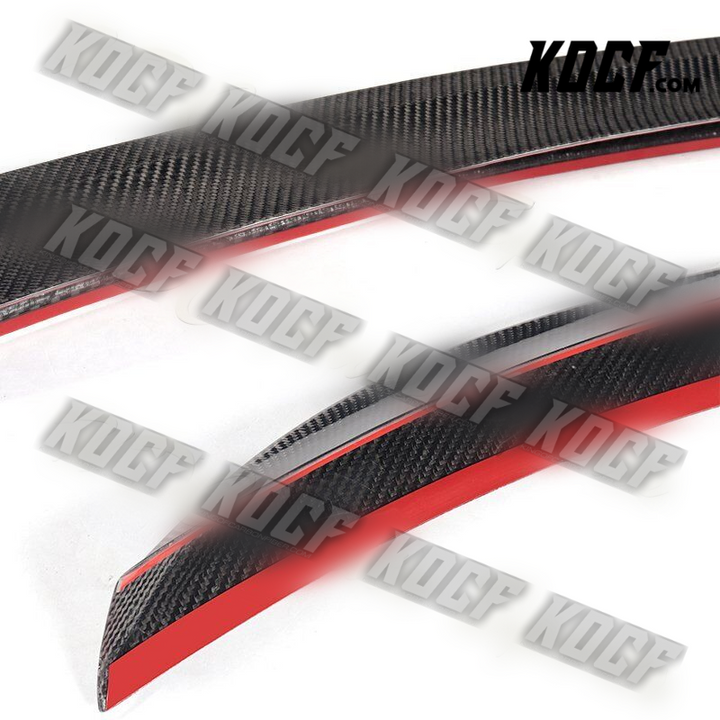 For 2016-2019 Mercedes GLE-Class Coupe C292 Real Carbon Fiber Trunk Spoiler Wing - KOCF.com - Car Parts