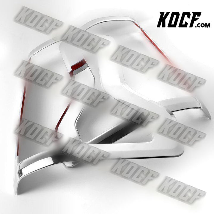 For 15-17 Ford F150 Mirror Chrome ABS Plastic Trim Bezel Rear Tail Lights Covers - KOCF.com - Car Parts