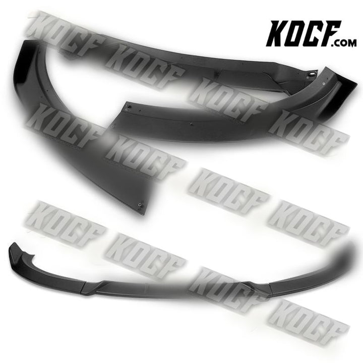 For 2010-2012 Hyundai Genesis Coupe Matt Black Front Bumper Splitter Spoiler Lip - KOCF.com - Car Parts