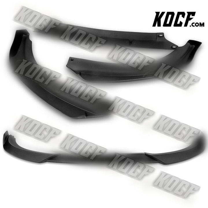 For 2011-2013 BMW 3-Series E92 E93 Matt Black Front Bumper Splitter Spoiler Lip - KOCF.com - Car Parts