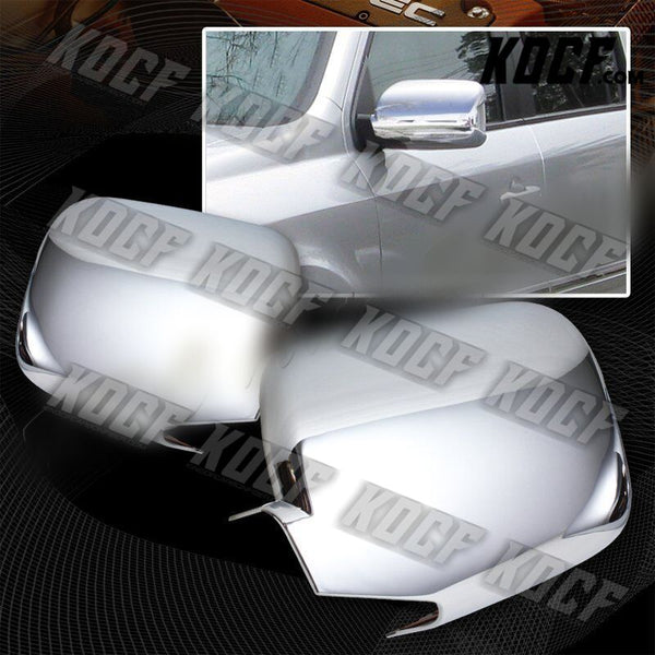 For 2009-2015 Honda Pilot Chrome ABS Plastic Side Mirror Cover W/Turn Signal Cut - KOCF.com - Car Parts