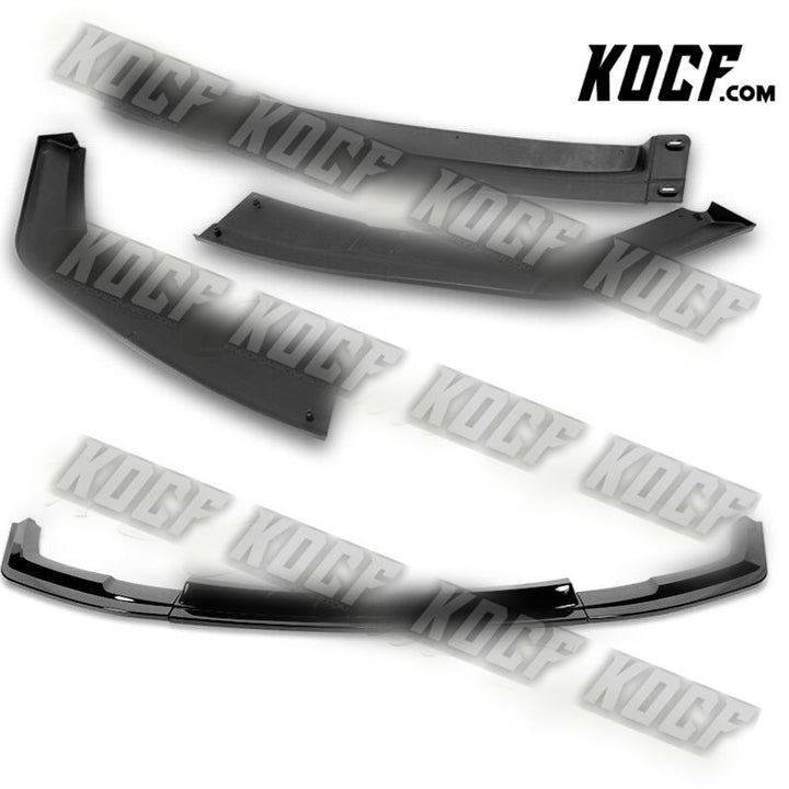 For 2016-2020 BMW M2 F87 RA-Style Painted BLK Front Bumper Spoiler Splitter Lip - KOCF.com - Car Parts