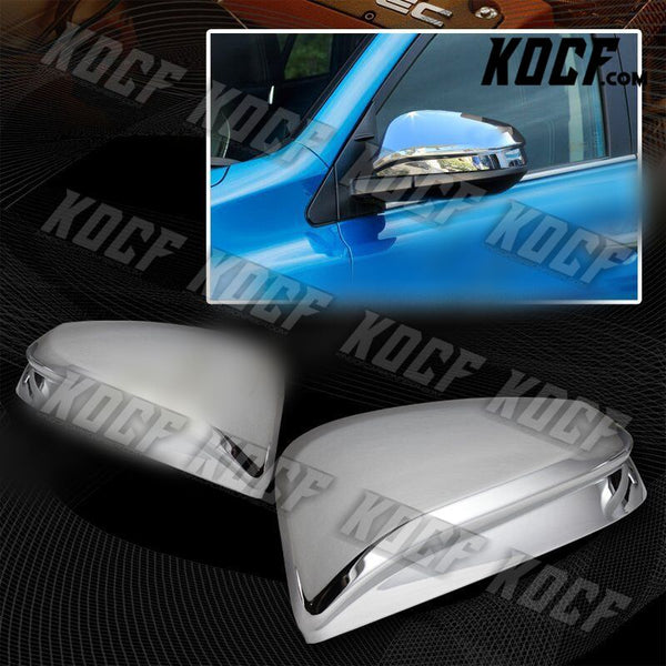 For 2013-2016 Toyota RAV4 Chrome ABS Plastic Side Mirror Cover W/ Out Signal Cut - KOCF.com - Car Parts