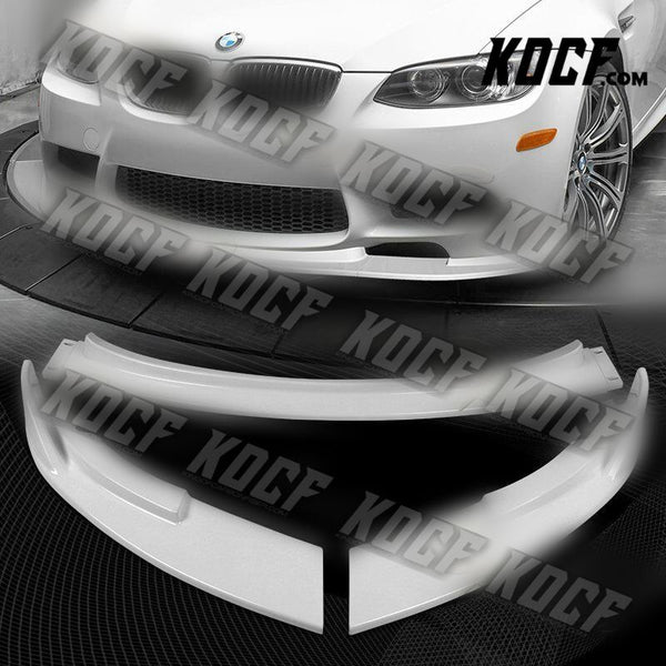 For 2008-2013 BMW E90 E92 E93 M3 Painted White Front Bumper Splitter Spoiler Lip