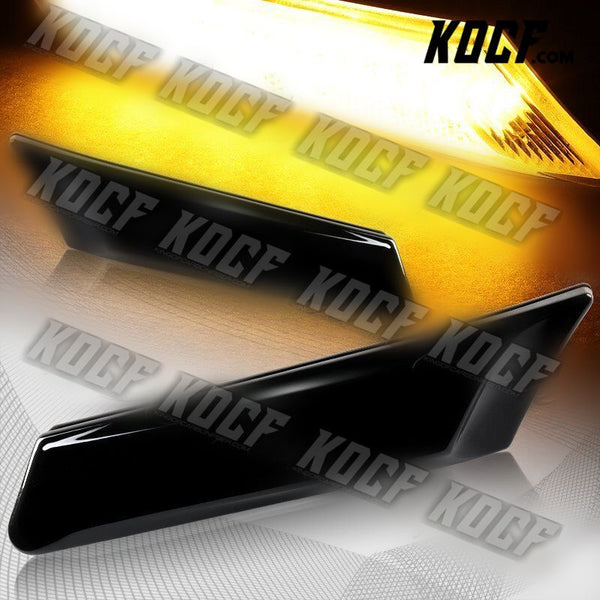 For 2005-2012 Porsche Boxster/Carrera Smoke Lens Amber LED Side Marker Lights - KOCF.com - Car Parts