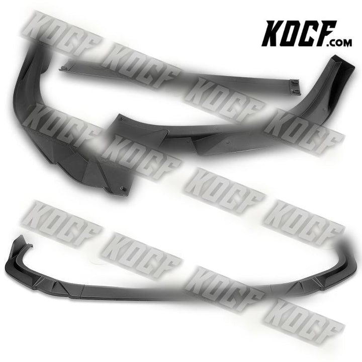 For 2019-2021 Lexus ES300H ES350 Matt Black Front Bumper Splitter Spoiler Lip - KOCF.com - Car Parts