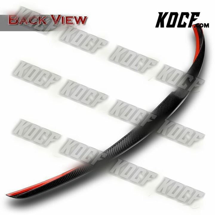 For 2019-2021 Mazda 6 Axela Sedan V-Type Real Carbon Fiber Trunk Lid Spoiler - KOCF.com - Car Parts