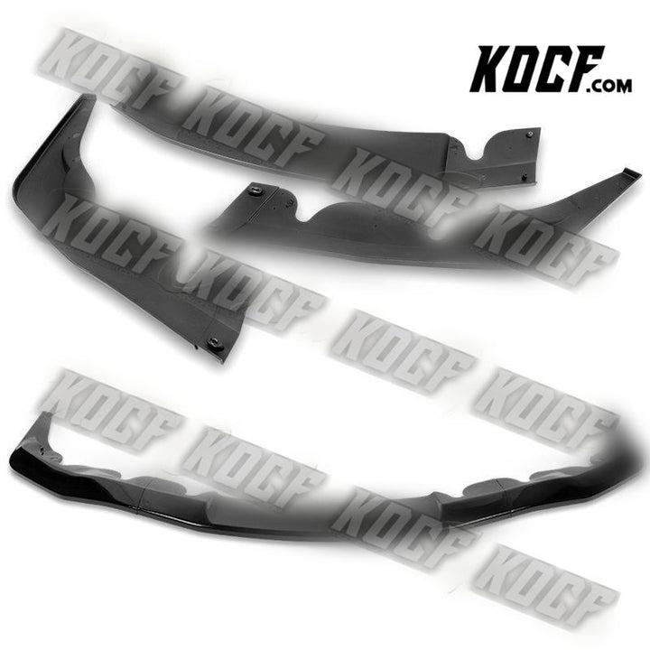 For 2019-2021 Toyota Supra A90 Painted Black Front Bumper Splitter Spoiler Lip - KOCF.com - Car Parts