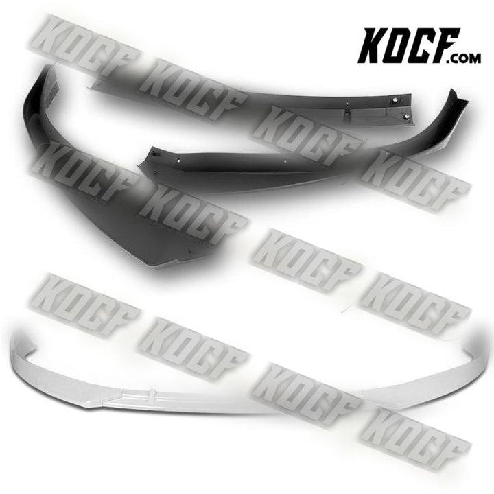 For 16-20 Tesla Model S STP-Style Painted White Front Bumper Body Splitter Lip - KOCF.com - Car Parts