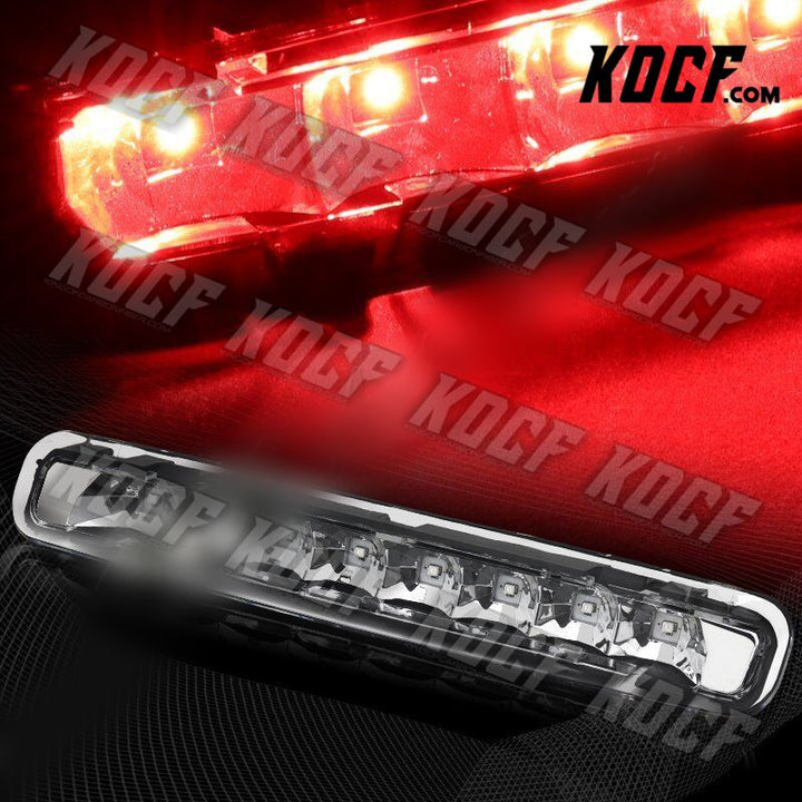 For 2005-2009 Ford Mustang Chrome Housing LED 3RD Third Rear Brake Stop Light - KOCF.com - Car Parts