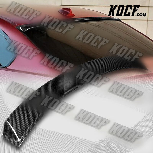 For 2007-2013 BMW 3-Series E92 Coupe Carbon Fiber Rear Window Roof Spoiler Wing - KOCF.com - Car Parts