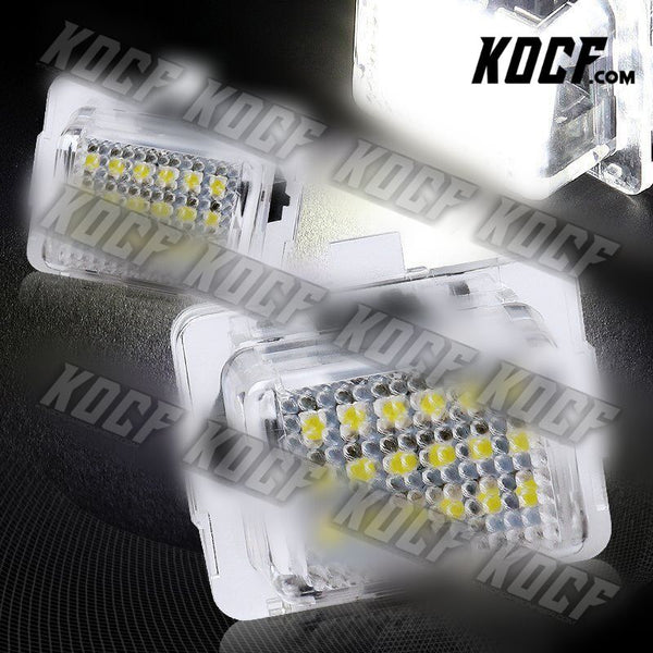 For 06-12 Mercedes Benz W221 S550 S600 S63 S65 18-SMD LED License Plate Lights