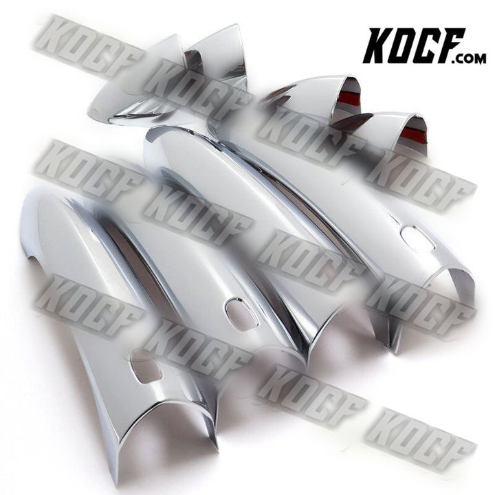 For 16-19 Chevrolet Cruze Mirror Chrome Door Handle Cover Trim W/4-Smart Keyhole - KOCF.com - Car Parts