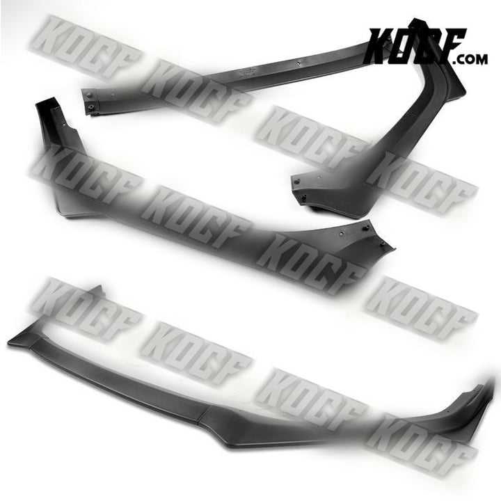 For 18-20 Subaru Legacy STi-Style Matt Black Front Bumper Splitter Spoiler Lip - KOCF.com - Car Parts