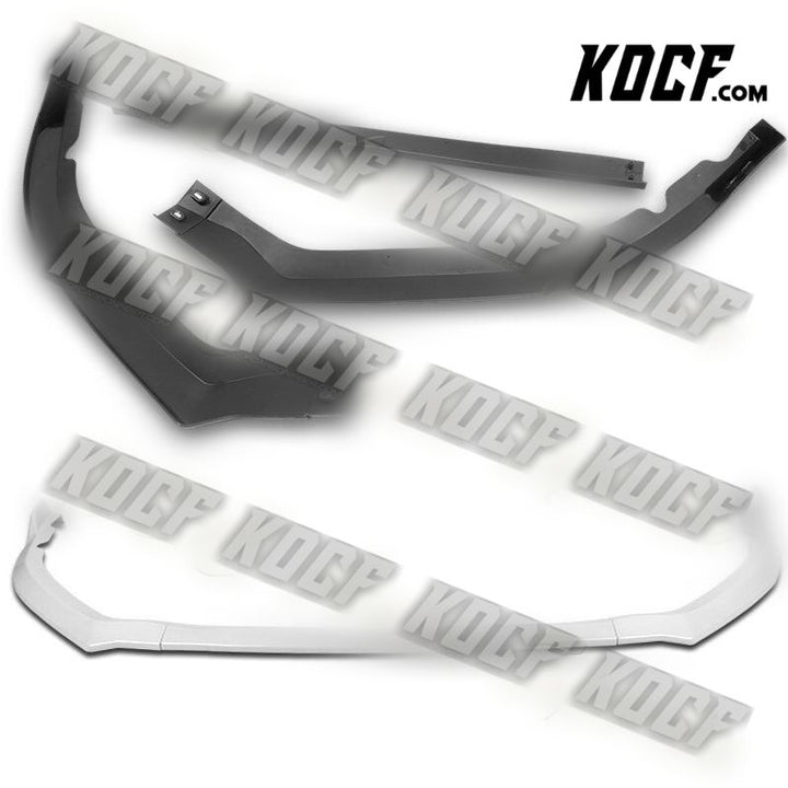 For 2015-2017 Subaru Legacy STi-Style JDM Painted White Front Bumper Spoiler Lip - KOCF.com - Car Parts