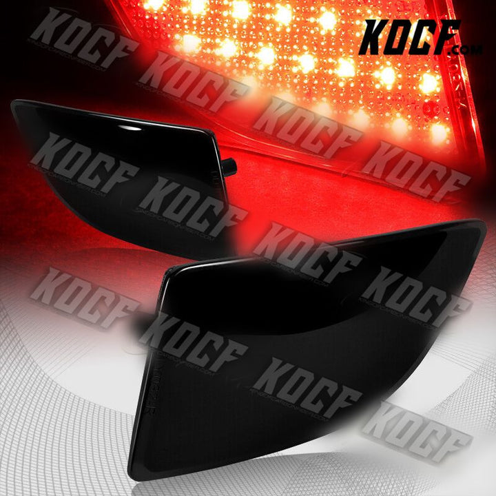 For 2014-2018 Mazda 3 Hatchback LED Smoked Rear Bumper Signal Stop Brake Lights - KOCF.com - Car Parts