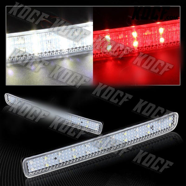 For 2010-2013 Range Rover Discovery LR4 LED Rear Clear Bumper Stop Brake Lights