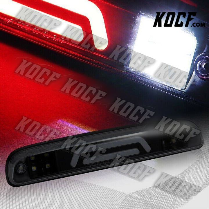 For 1999-16 Ford Super Duty BLK/Smoke LED BAR 3RD Third Brake Light W/Cargo Lamp - KOCF.com - Car Parts