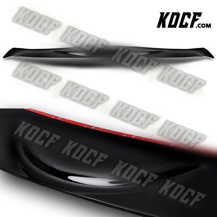 For 2016-2020 Honda Civic Black Sedan ABS Rear Window Roof Visor Spoiler Wing - KOCF.com - Car Parts