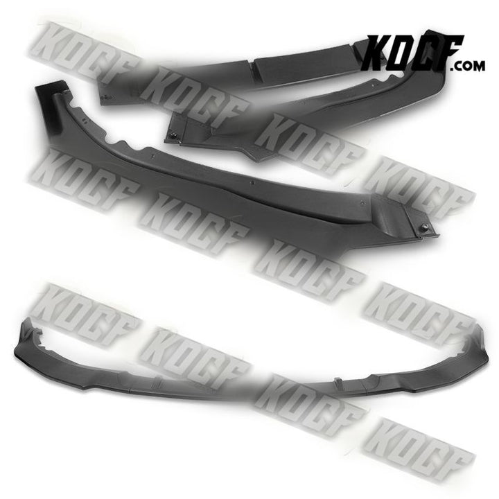 For 2011-2017 Honda Odyssey CK-Style Matt Black Front Bumper Body Spoiler Lip - KOCF.com - Car Parts