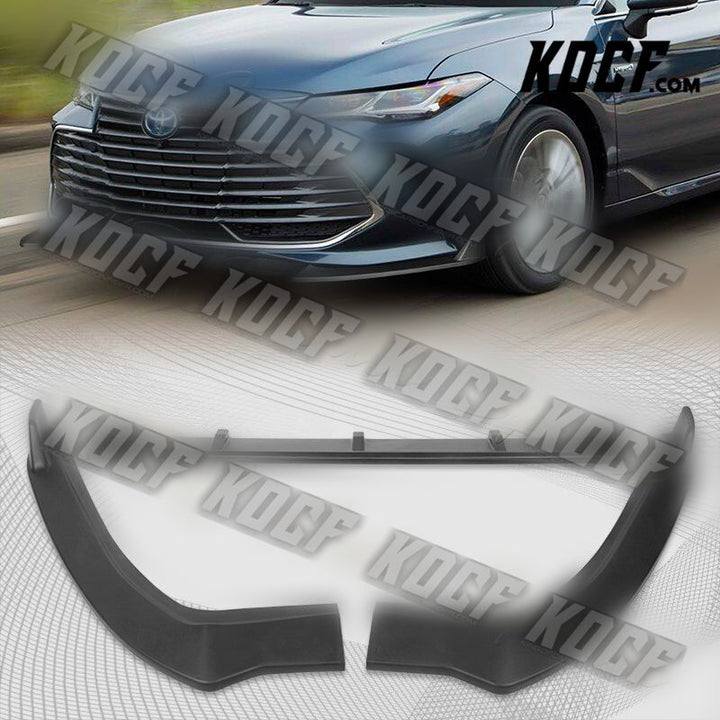 For 19-21 Toyota Avalon STP-Style Matt Black Front Bumper Splitter Spoiler Lip - KOCF.com - Car Parts