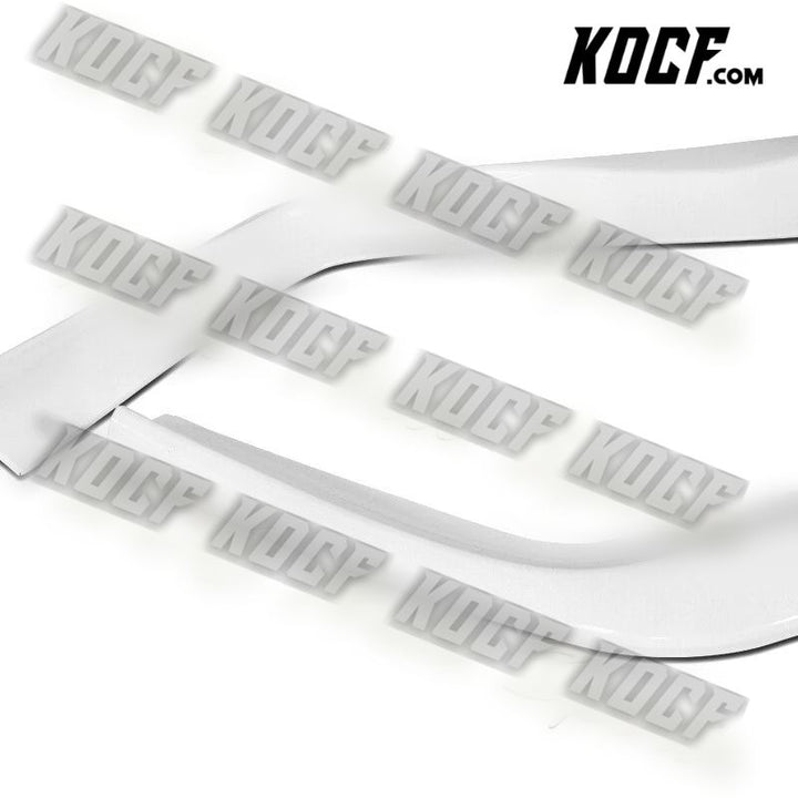 For 2015-2018 Lexus RC300 RC350 AG-Style Painted White Front Bumper Spoiler Lip - KOCF.com - Car Parts