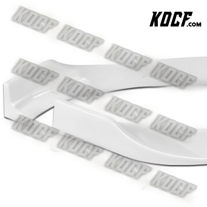 For 12-17 Hyundai Veloster Base Painted White Front Bumper Splitter Spoiler Lip - KOCF.com - Car Parts