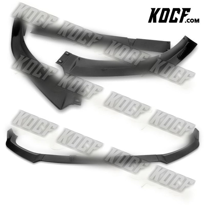 For 2017-2018 Audi A5 B9 Matt Black Front Bumper Body Kit Spoiler Splitter Lip - KOCF.com - Car Parts