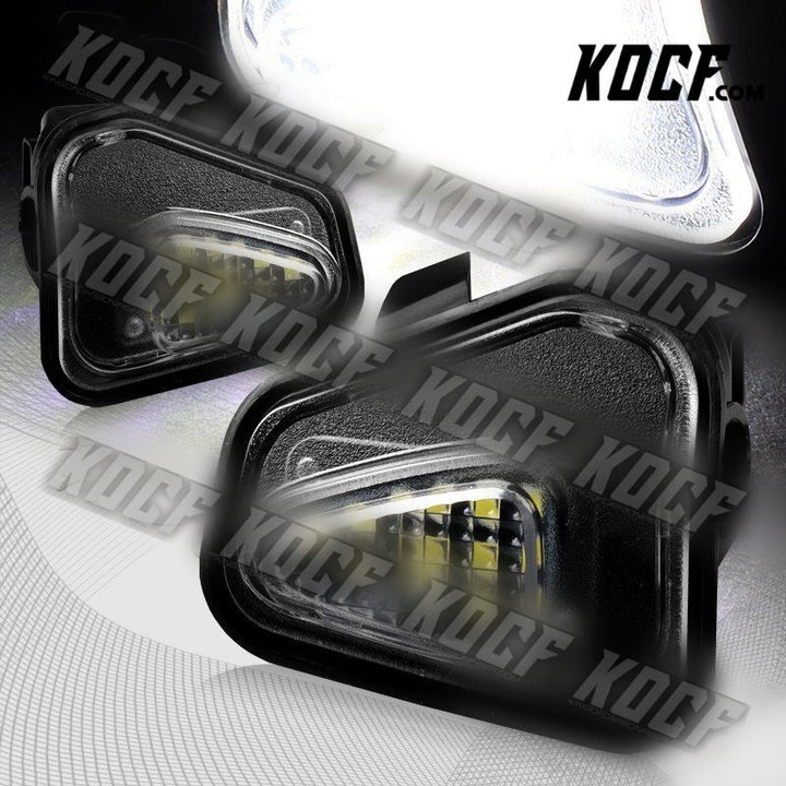 For Volkswagen Jetta Passat CC Beetle White LED Under Side Mirror Puddle Lights - KOCF.com - Car Parts