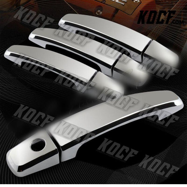 For 2010-2015 Chevy Cruze/Camaro Mirror Chrome Door Handle Cover Cap Trim Kit - KOCF.com - Car Parts