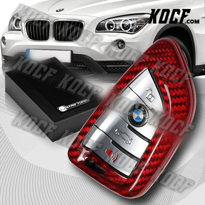 For BMW X1 X5 X6 F48 F15 F16 X-Series Real Carbon Fiber Remote Key Shell Cover - KOCF.com - Car Parts