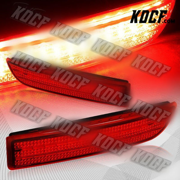 For 2008-2014 Scion XD Red Lens 39-SMD LED Rear Bumper Stop Brake Light Lamps - KOCF.com - Car Parts