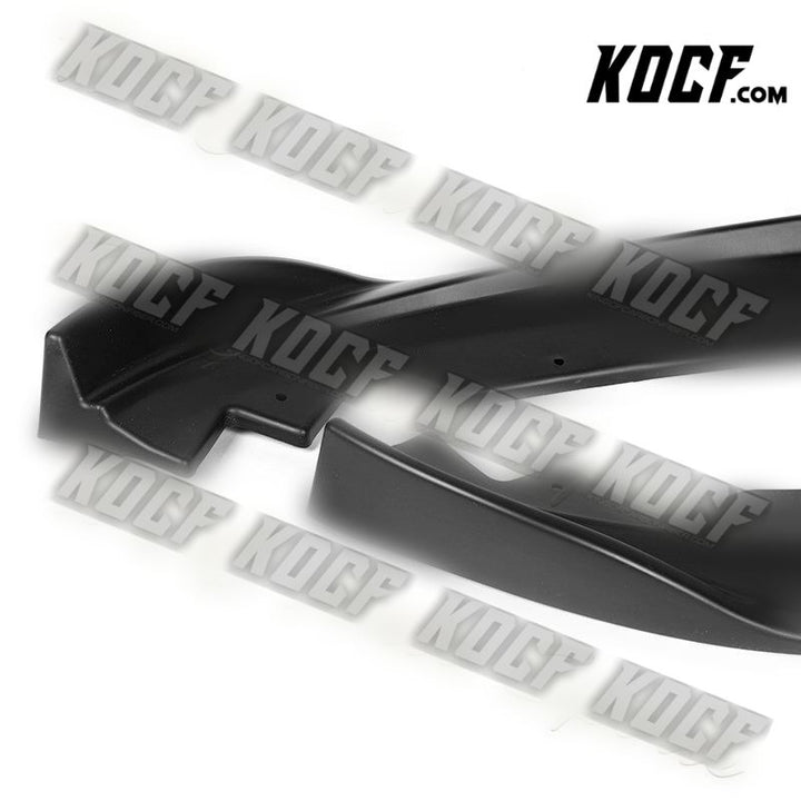 For 15-18 Cadillac ATS Matt Black Front Bumper Body Kit Splitter Spoiler Lip - KOCF.com - Car Parts