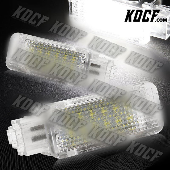 For Audi S3 S4 S6 R8 TT Foot well Step Under Door White 6000K 18-SMD LED Lights - KOCF.com - Car Parts