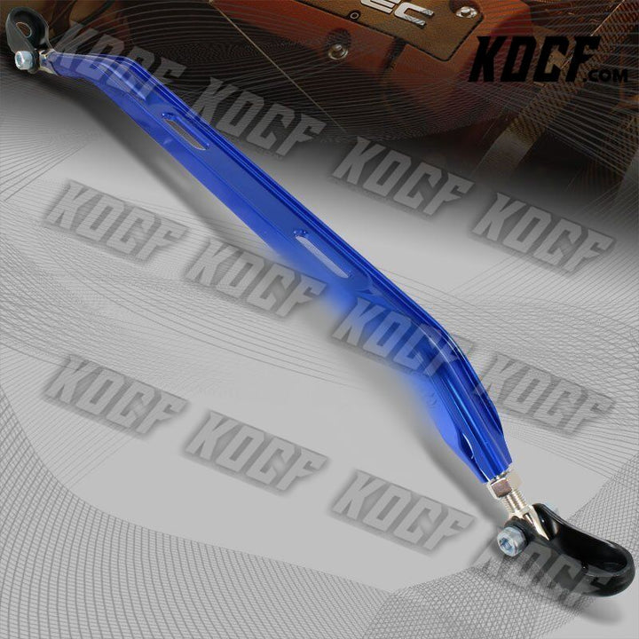 For 1993-1997 Honda Civic Del Sol Front Lower Blue Aluminum Tie Barce Strut Bar - KOCF.com - Car Parts