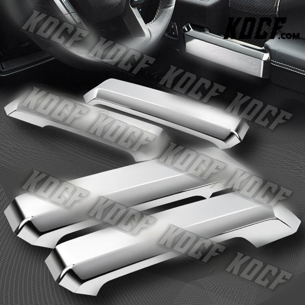 For 2015-2021 Ford F-150 Mirror Chrome Inner Door Handle Cover Trim Interior 4pc - KOCF.com - Car Parts