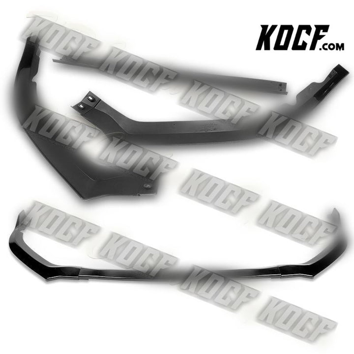 For 2015-2017 Subaru Legacy STi-Style JDM Painted Black Front Bumper Spoiler Lip - KOCF.com - Car Parts