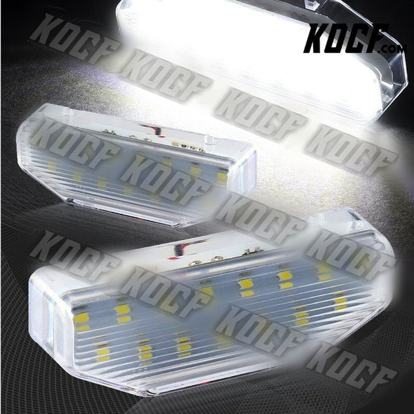 For 2004-2011 Mazda RX-8 RX8 Xenon White 15-SMD LED License Plate Lights Lamps - KOCF.com - Car Parts