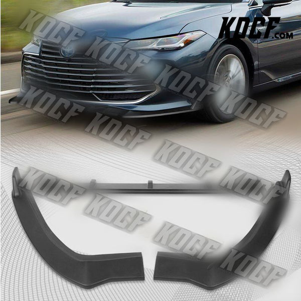 For 2019-2021 Toyota Avalon STP-Style Matt Black Front Bumper Body Spoiler Lip - KOCF.com - Car Parts