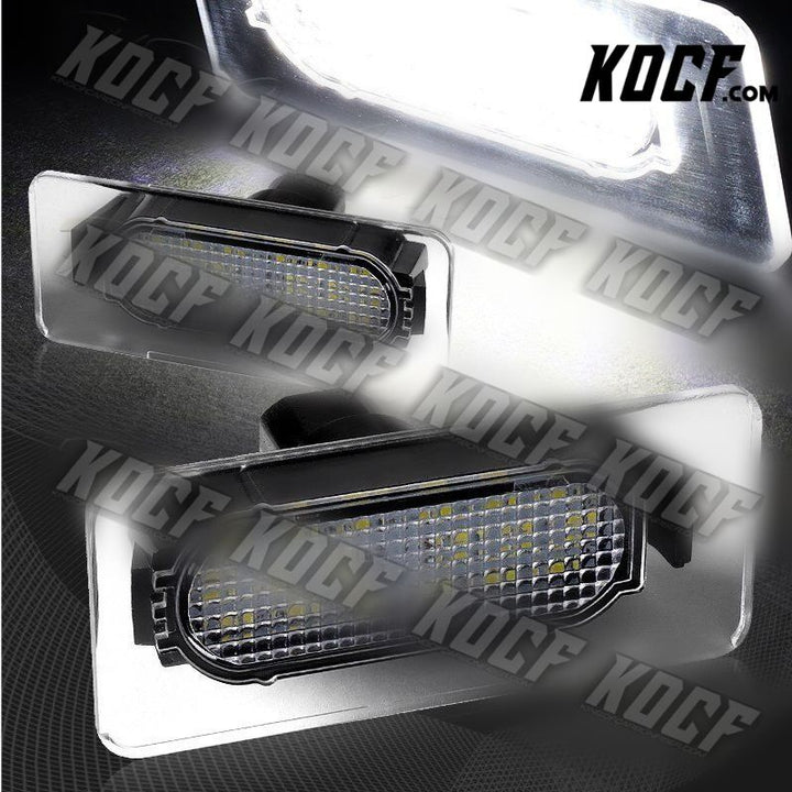 For 2014-2019 Toyota Corolla Sedan White 18-SMD LED License Plate Lights Lamp - KOCF.com - Car Parts