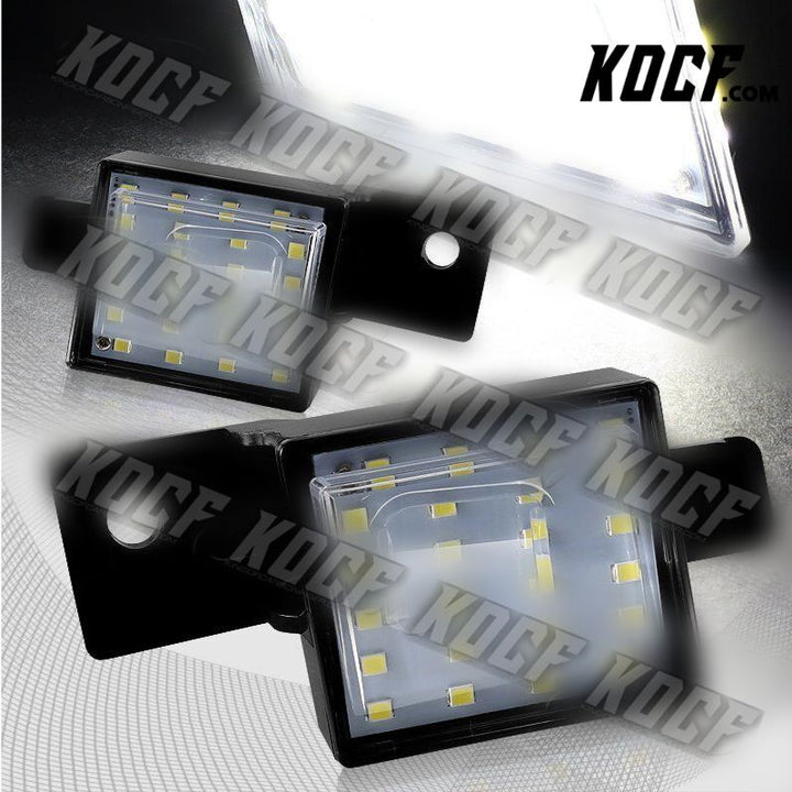 For 2015-2021 Chevy Colorado Silverado 6000K White 18-LED License Plate Lights - KOCF.com - Car Parts