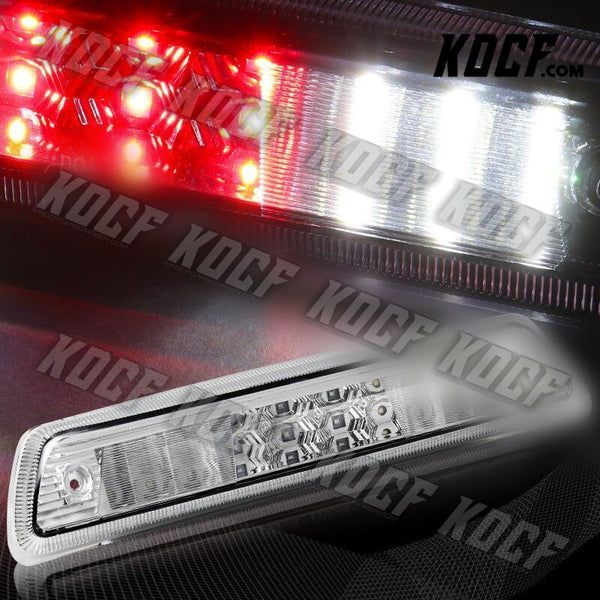 For 2009-2014 Ford F150 Chrome Clear LED Third 3rd Brake Stop Light Cargo Lamp