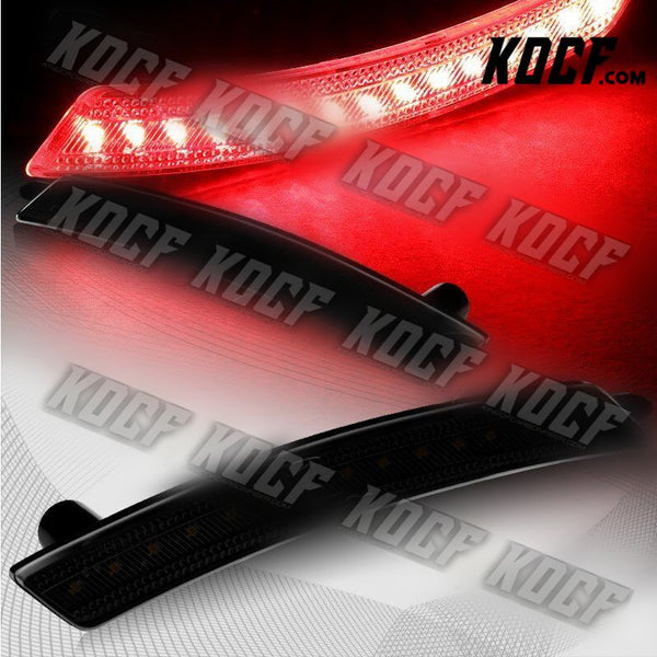 For 2007-2015 Mini Cooper Red LED Smoke Rear Fender Side Marker Lights Lamp 2pcs - KOCF.com - Car Parts