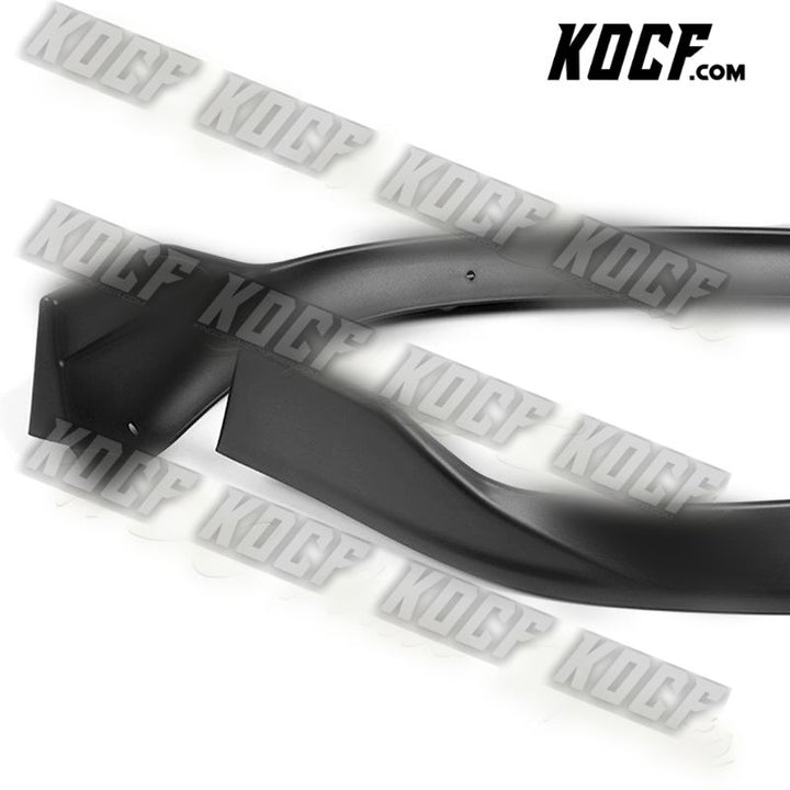 For 2016-2020 Tesla Model S STP-Style Matt Black Front Bumper Body Spoiler Lip - KOCF.com - Car Parts