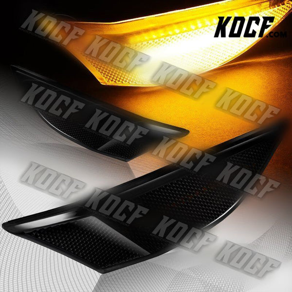 For Porsche 911 Carrera/Boxster/Cayman Smoke Lens Amber LED Side Marker Lights - KOCF.com - Car Parts