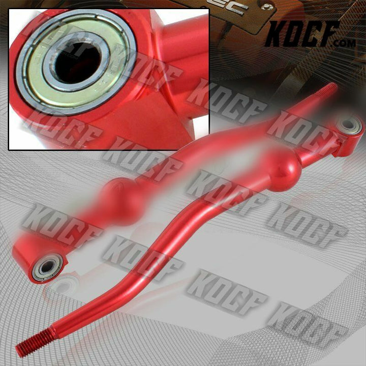 For 1988-2000 Honda Civic/Crx Aluminum Dual Bend Red Quick Short Throw Shifter - KOCF.com - Car Parts