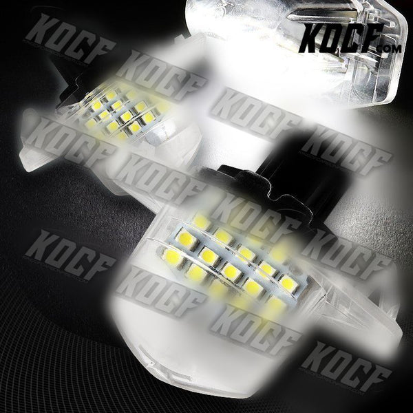 For Honda HR-V/Insight/Element 6000K 18-SMD White LED License Plate Light Lamp